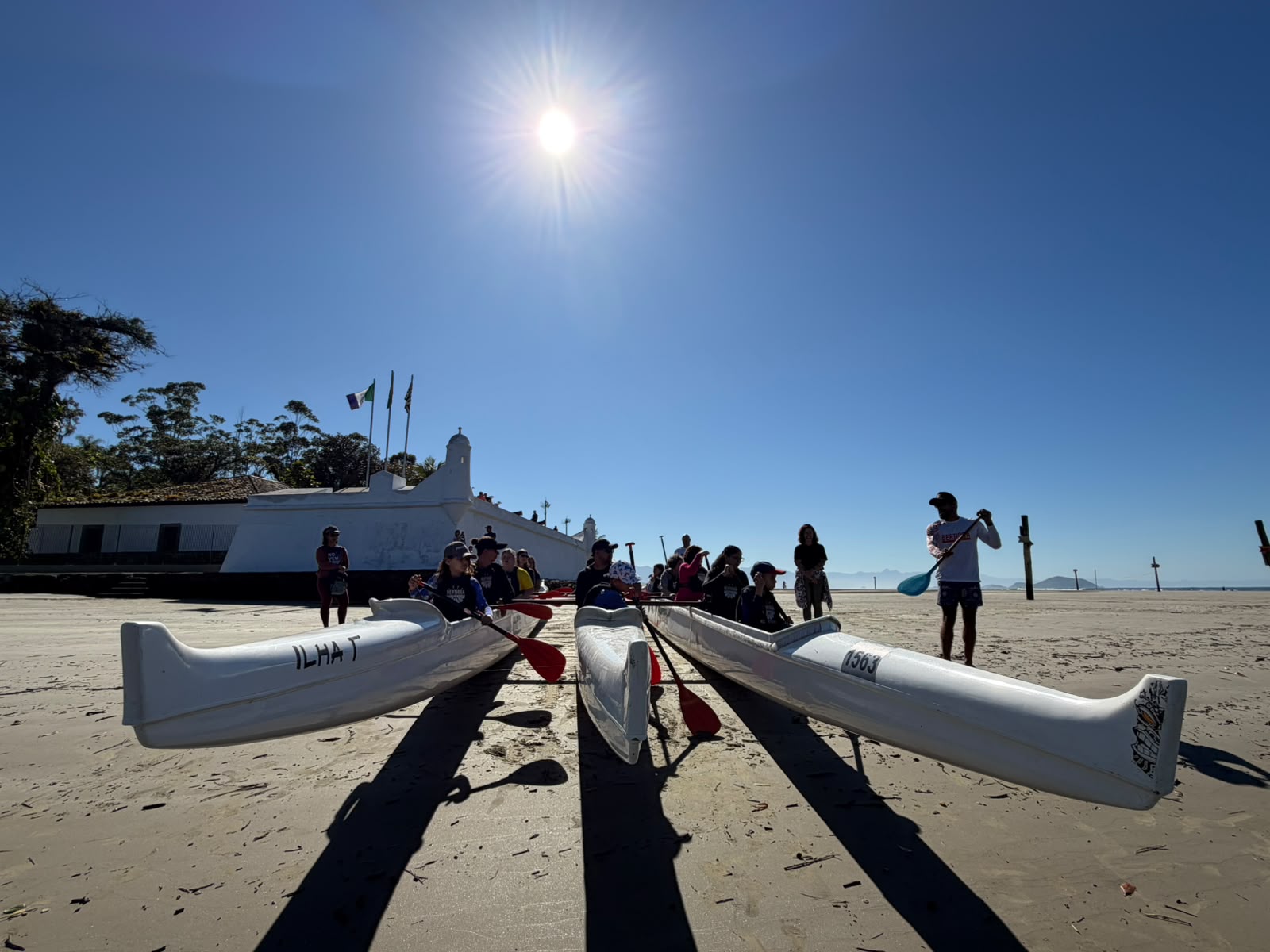 Canoa Inclusiva amplia o acesso à atividade terapêutica em Bertioga